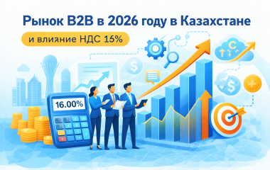 Каким будет рынок B2B в 2026 году в Республике Казахстан: тренды, вызовы и влияние НДС