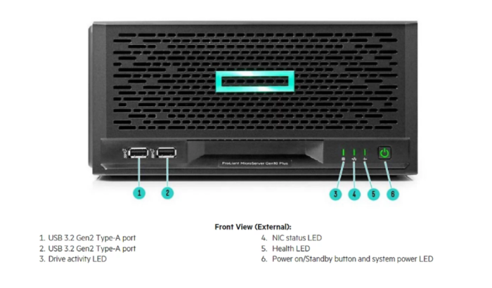 HPE ProLiant MicroServer Gen10 Plus Tower Server