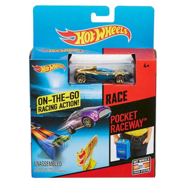 Hot Wheels Карманный трек "Гонки" (несколько видов) Hot Wheels Карманный трек "Гонки" (несколько видов)