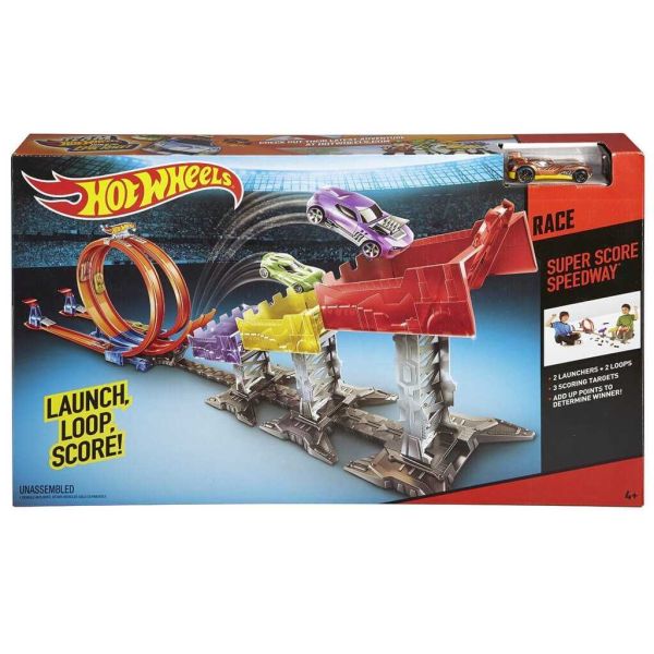 Hot Wheels Трек "Рекордный прыжок" Hot Wheels Трек "Рекордный прыжок"
