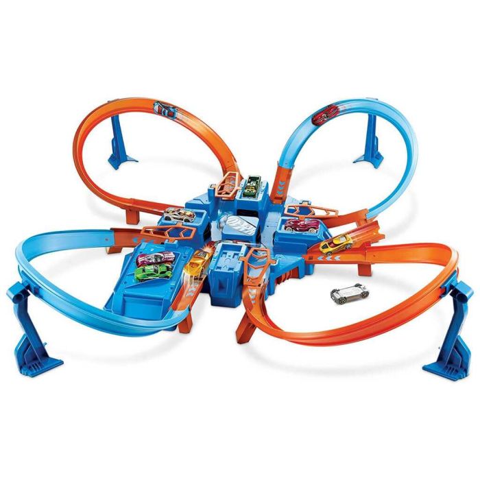 Hot Wheels Игровой трек "Перекрестное столкновение" Hot Wheels Игровой трек "Перекрестное столкновение"
