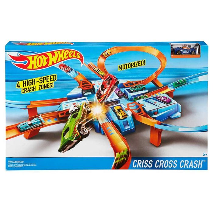Hot Wheels Игровой трек "Перекрестное столкновение" Hot Wheels Игровой трек "Перекрестное столкновение"