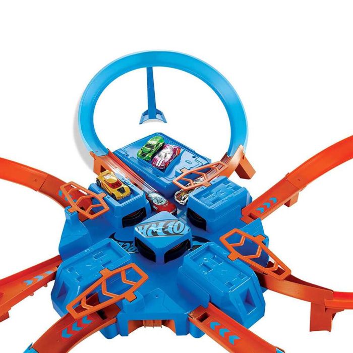 Hot Wheels Игровой трек "Перекрестное столкновение" Hot Wheels Игровой трек "Перекрестное столкновение"