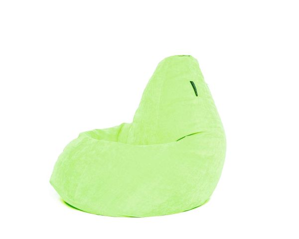 Кресло мешок груша L Lime Velvet Кресло мешок груша L Lime Velvet