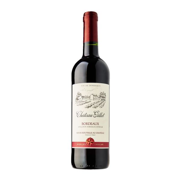 World's Cellar Chateau Gillet Bordeaux Красное вино World's Cellar Chateau Gillet Bordeaux Красное вино